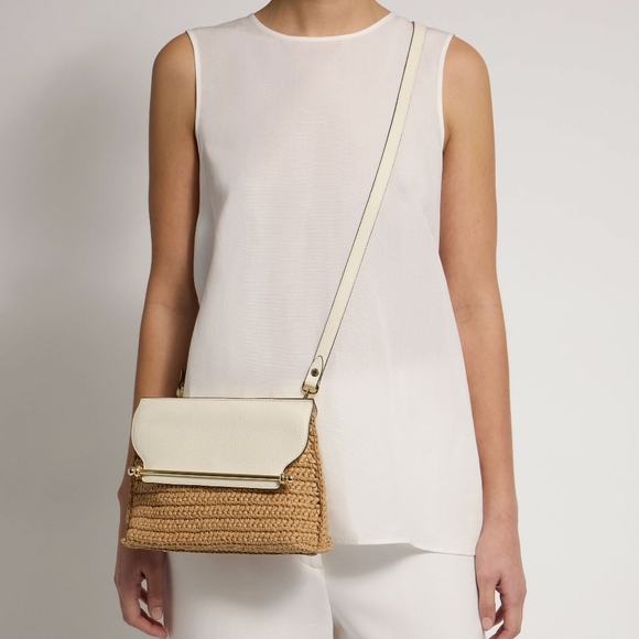 Strathberry Elegant Tan and Cream Women's Bag - Picture 5 of 12